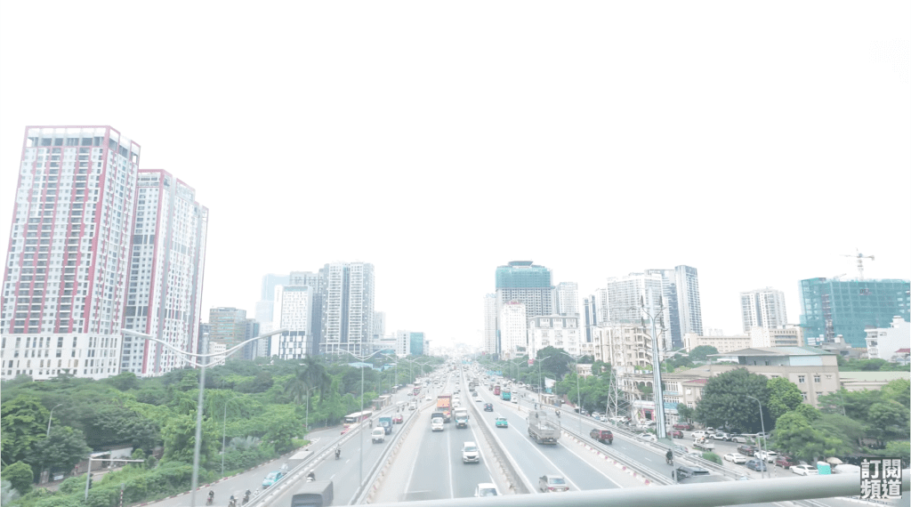 河內捷運的沿途風景—河內市3環