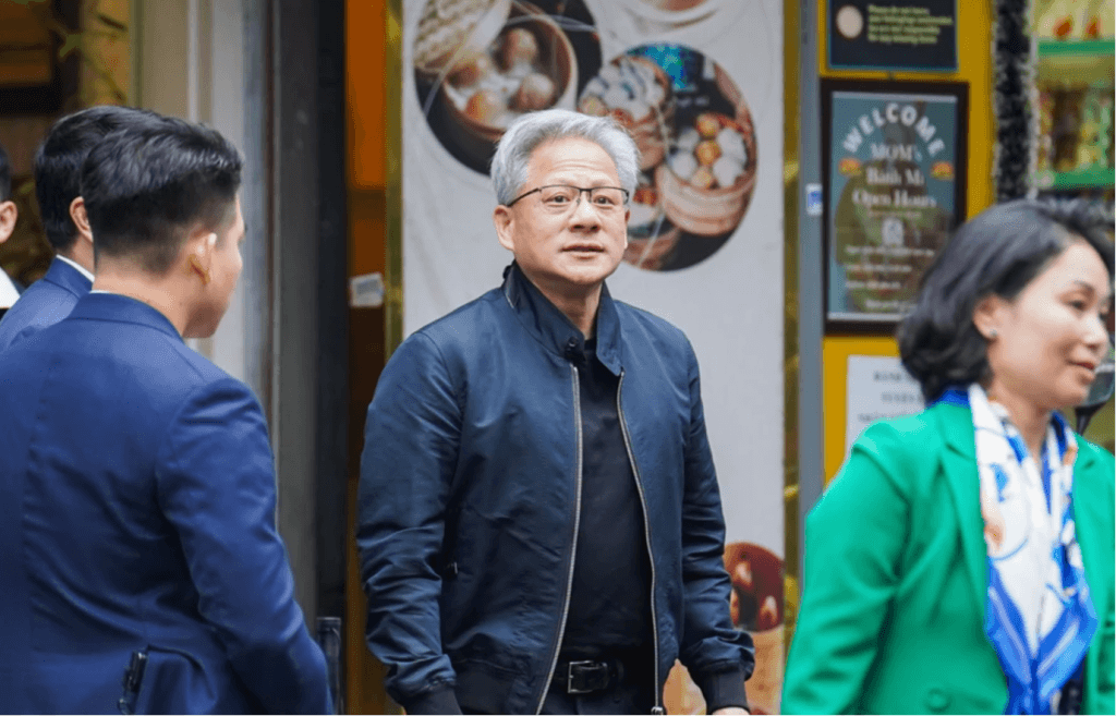 輝達黃仁勳訪問越南並簽下合作協議